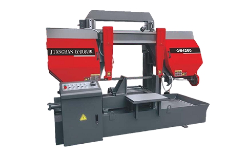 港口镇龙门带锯床运行中途停止切割产生的原因是什么？